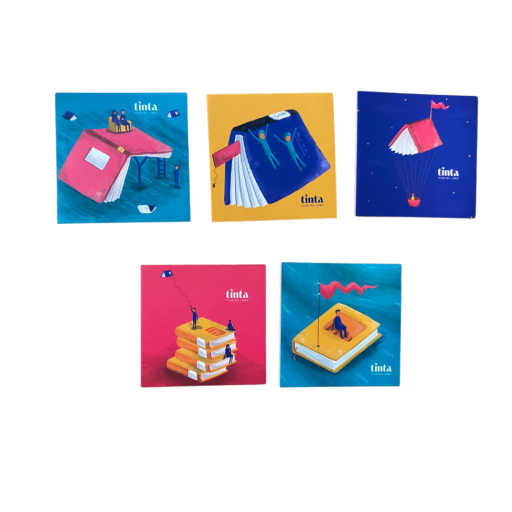 Portavasos literarios